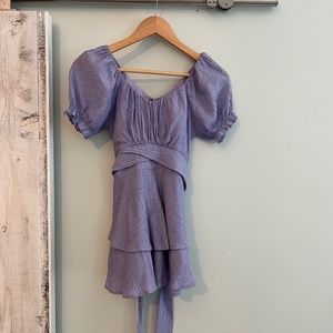 KatieJ NYC lavender dress JUNIOR